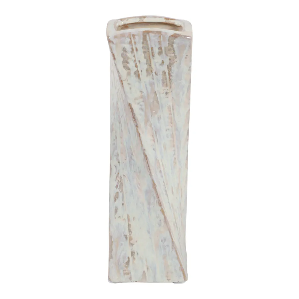 GREYSONCROSS BROWN VASE 11 (IN)