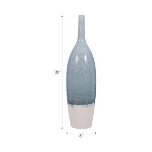 HAMPTONDALE BLUE VASE 30 (IN) 7