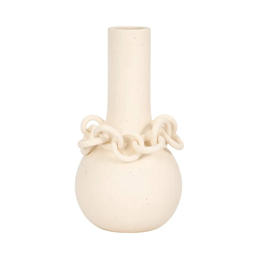 ORIONLAND IVORY VASE 16 (IN)