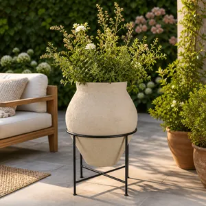 RUTHRUN IVORY PLANTER 29 (IN) 2