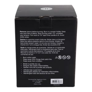 ROWANSTONE NOIR OUD AND TOBACCO CANDLE 7 (IN) 9