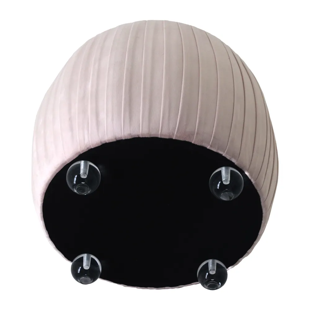 HENLEYFORD PINK STOOL 18 (IN)