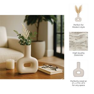 FELIXOAK IVORY VASE 8 (IN) 10