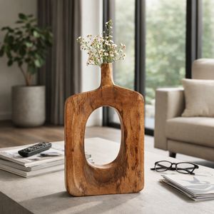 DOUGALGATE BROWN VASE 15 (IN) 11