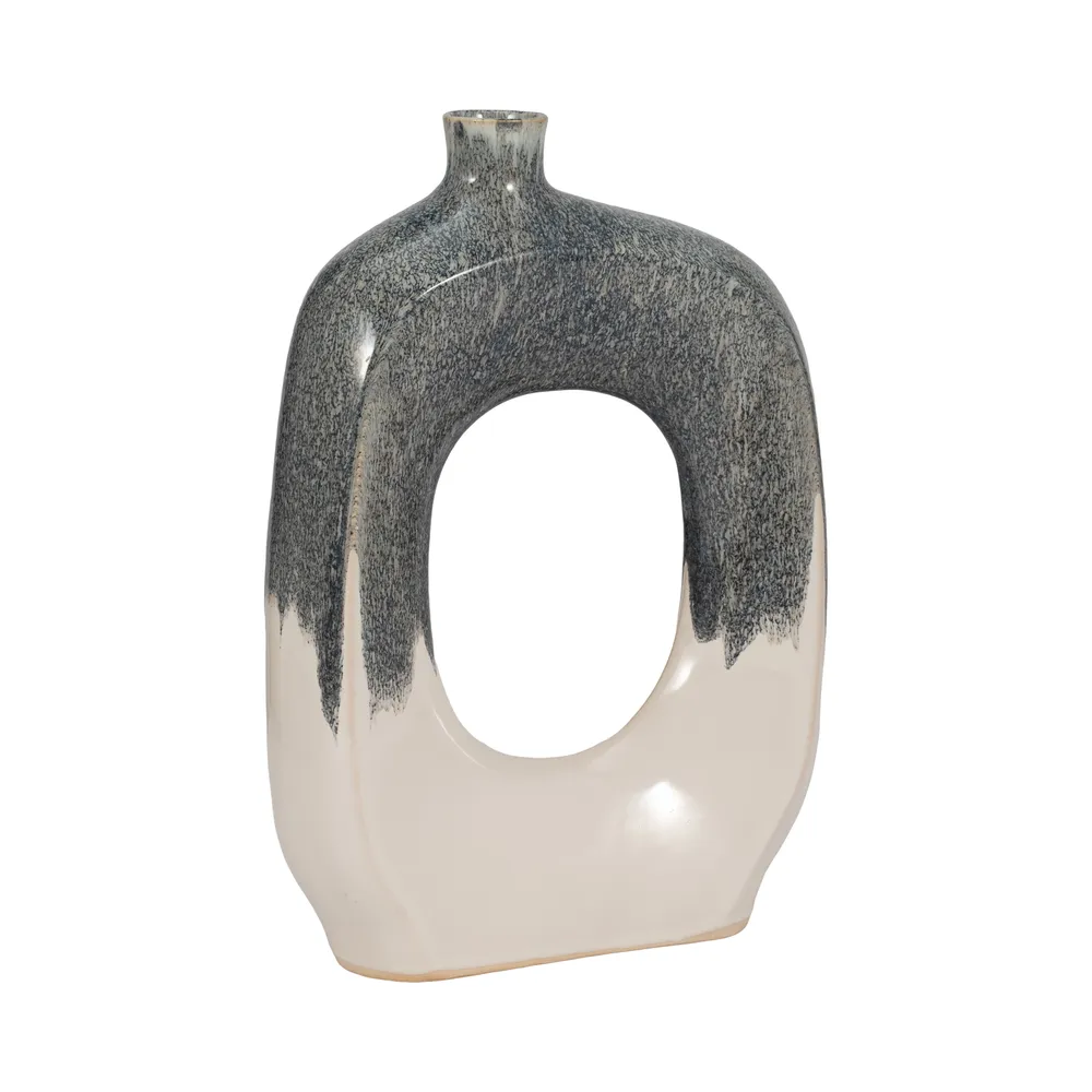 BRICE BLUE VASE 16 (IN)