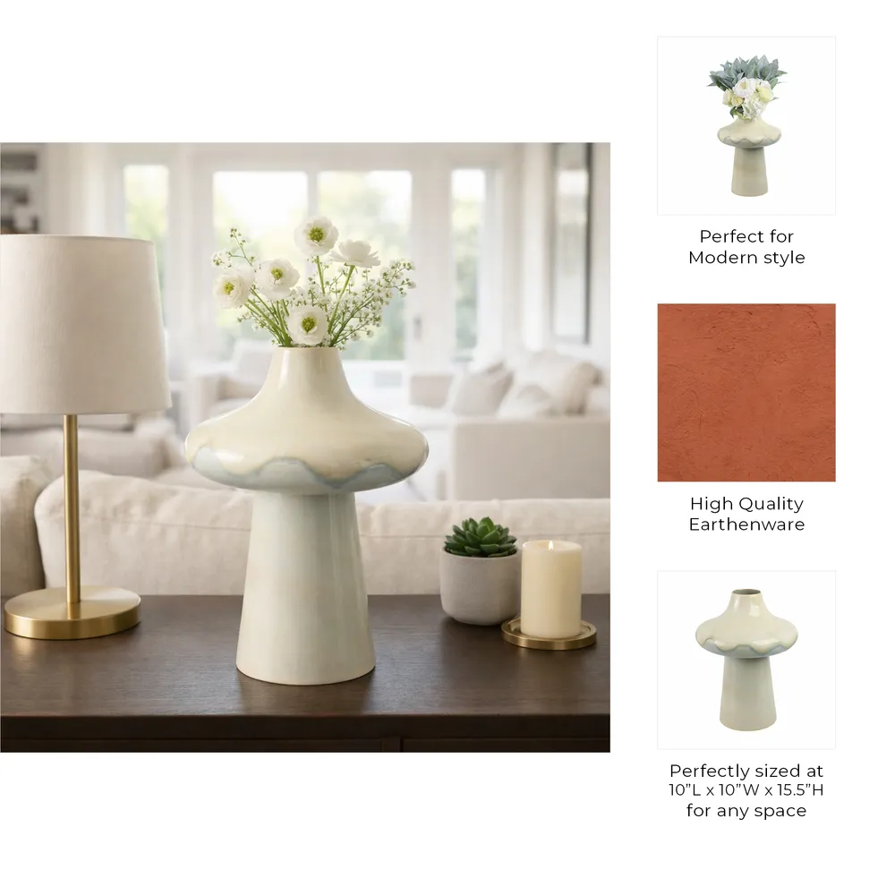 RAYMONDLEY BLUE VASE 16 (IN)