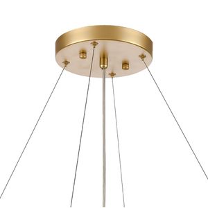 Fantania 36'' Wide 8-Light Chandelier - Champagne Gold 5