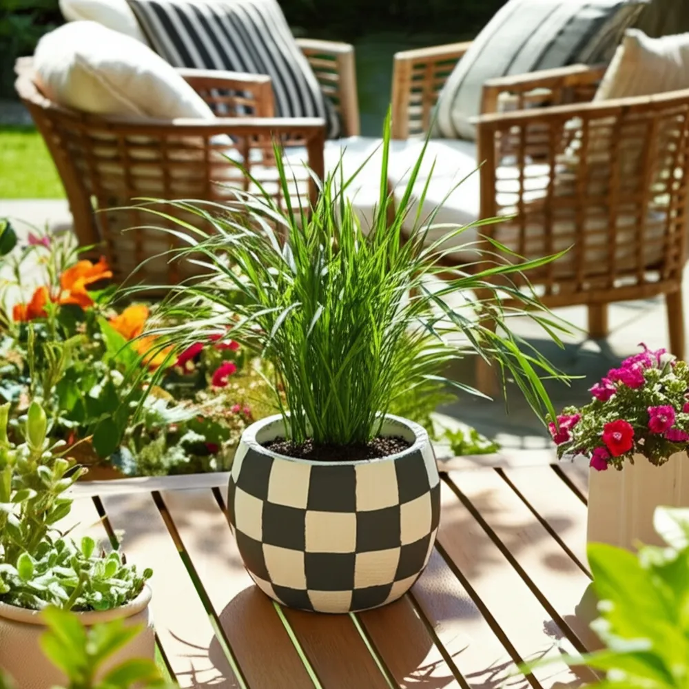 PAXTONSHAW BLACK PLANTER 5 (IN)
