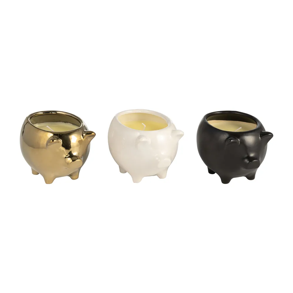 ARNETTCLIFF SET OF 3 VANILLA SANDALWOOD CANDLE 4 (IN)