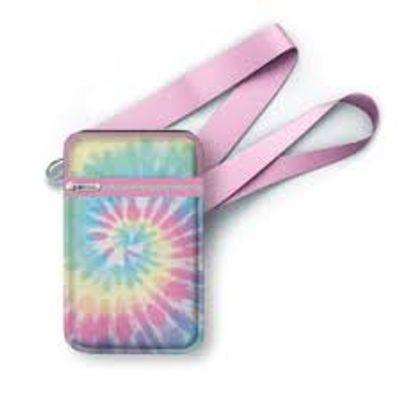 CANVAS HIP BAG - PASTEL TIE-DYE