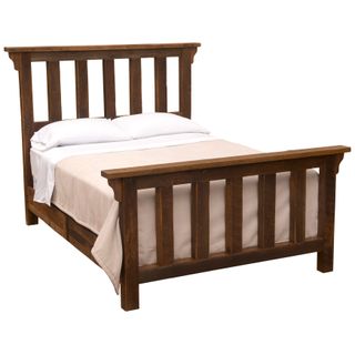 Barnwood Post Bed - King