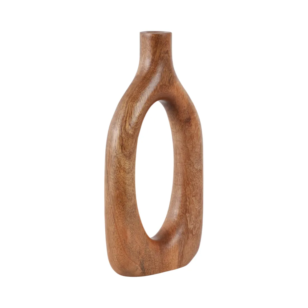 DALEBEACH BROWN VASE 14 (IN)