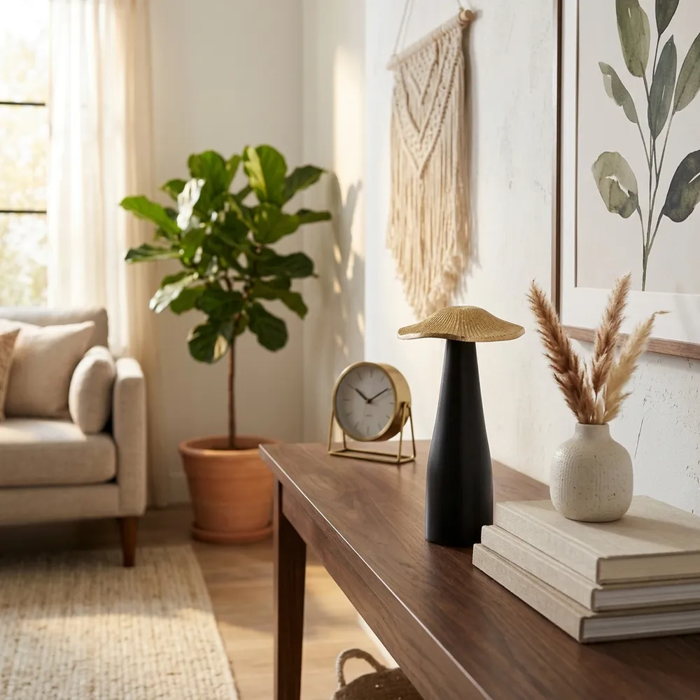 GLENNWAY BLACK DECOR 9 (IN)