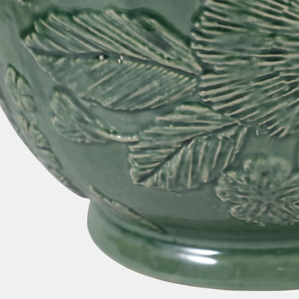 CLAYBROOK SET OF 3 GREEN PLANTER 9 (IN)