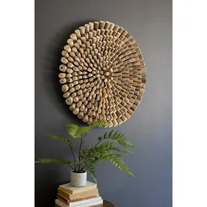 Round Driftwood Wall Art 1