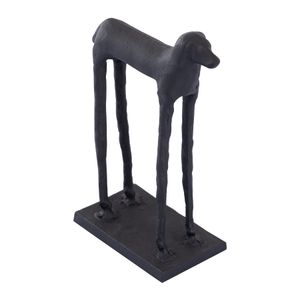 Jorgie Dog Object - Aged Black 4