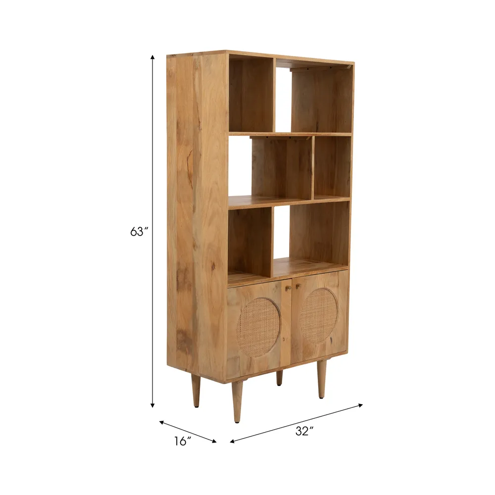 DUNBARLEY BROWN CABINET 63 (IN)