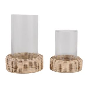 HARLEYOAK SET OF 2 BROWN HURRICANE 12 (IN) 1