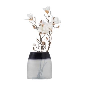 BISHOPFIELD BLUE GLASS VASE 11 (IN) 5