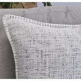 Soft Chenille Throw Pillow Covers With Stitched Edge 2