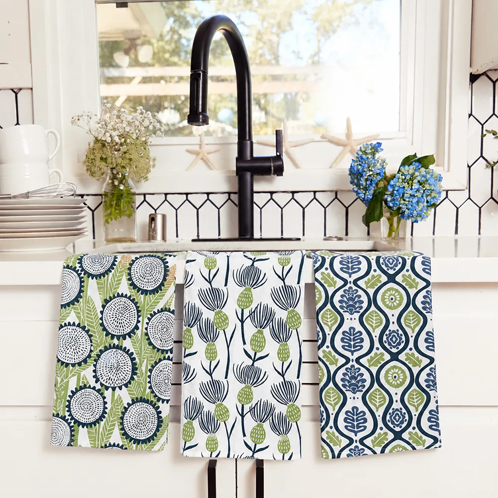 Foraging Cotton Kitchen Towels (Set of 3)