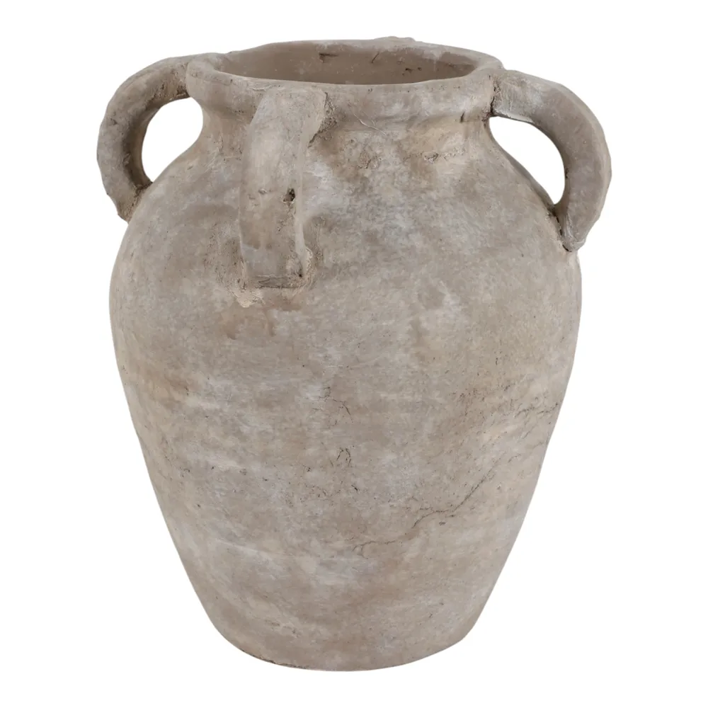 SKYELAKE GRAY VASE 10 (IN)