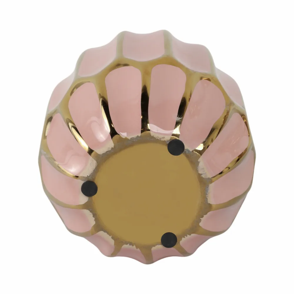 CALVINHAM PINK VASE 8 (IN)