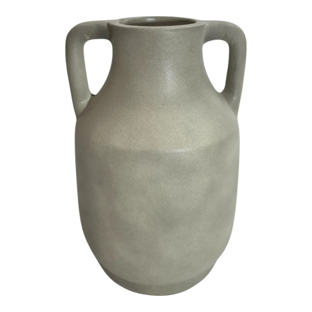 CALMOOR GREEN VASE 14 (IN)
