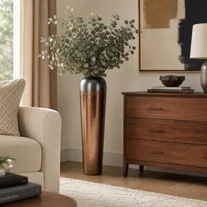 ELMWICK BRONZE VASE 34 (IN) 10