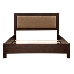 re.curated Upholstered Panel Bed - King - Customer Fabric 4
