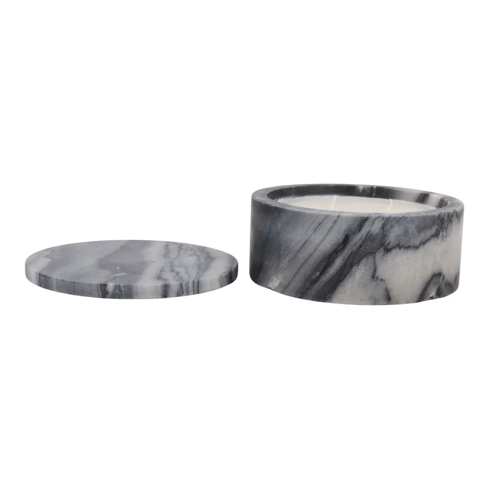STONELEY BLACK CANDLE 4 (IN)