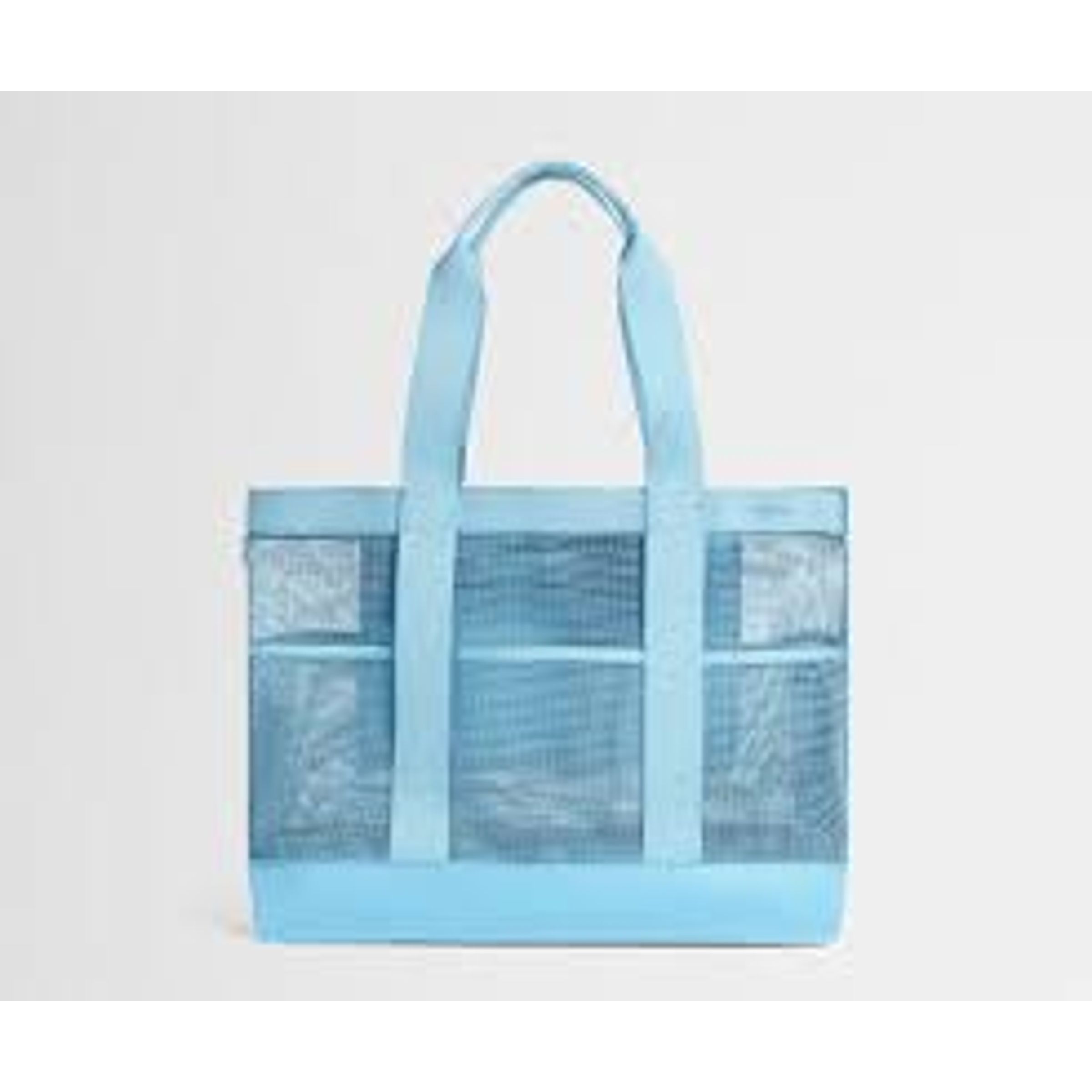 MEGA-MESH BEACH BAG - BLUE