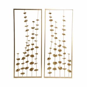 LANDONMOOR SET OF 2 GOLD METAL WALL 32 (IN) 1