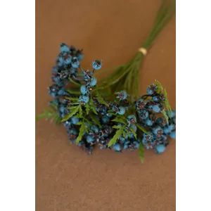 Artificial Blueberry Bundle 4