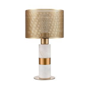 Sureshot 15'' High 1-Light Table Lamp - Aged Brass 2
