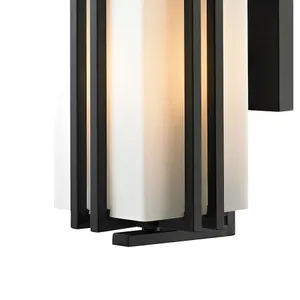 Croftwell 17'' High 1-Light Outdoor Sconce - Textured Matte Black 4