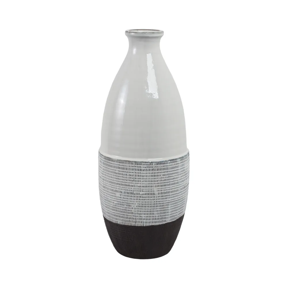 DALEYWICK GRAY VASE 22 (IN)