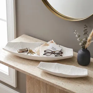 KIRBYVALE SET OF 2 WHITE BOWLS 3 (IN) 2