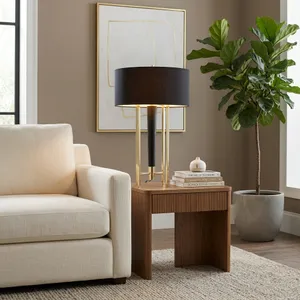 WAYLANDBEACH GOLD LAMP 28 (IN) 4