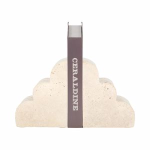 GLASTONHAVEN SET OF 2 TAN BOOKENDS 6 (IN) 3
