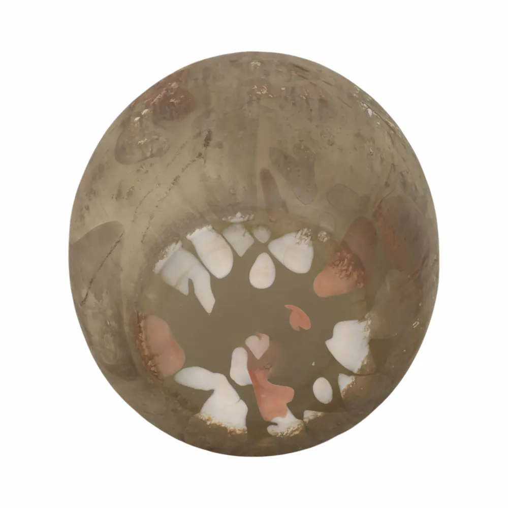 HENDONSIDE BROWN GLASS VASE 12 (IN)