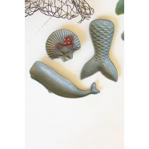Set of 3 Cast Iron Trinket Trays 4