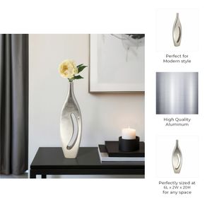 COLVINRUN SILVER VASE 20 (IN) 11