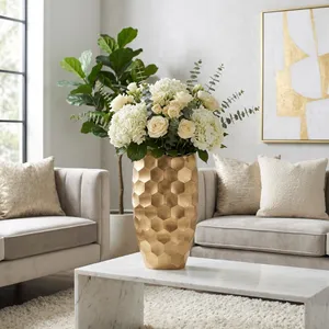 NOVALAND GOLD VASE 24 (IN) 11