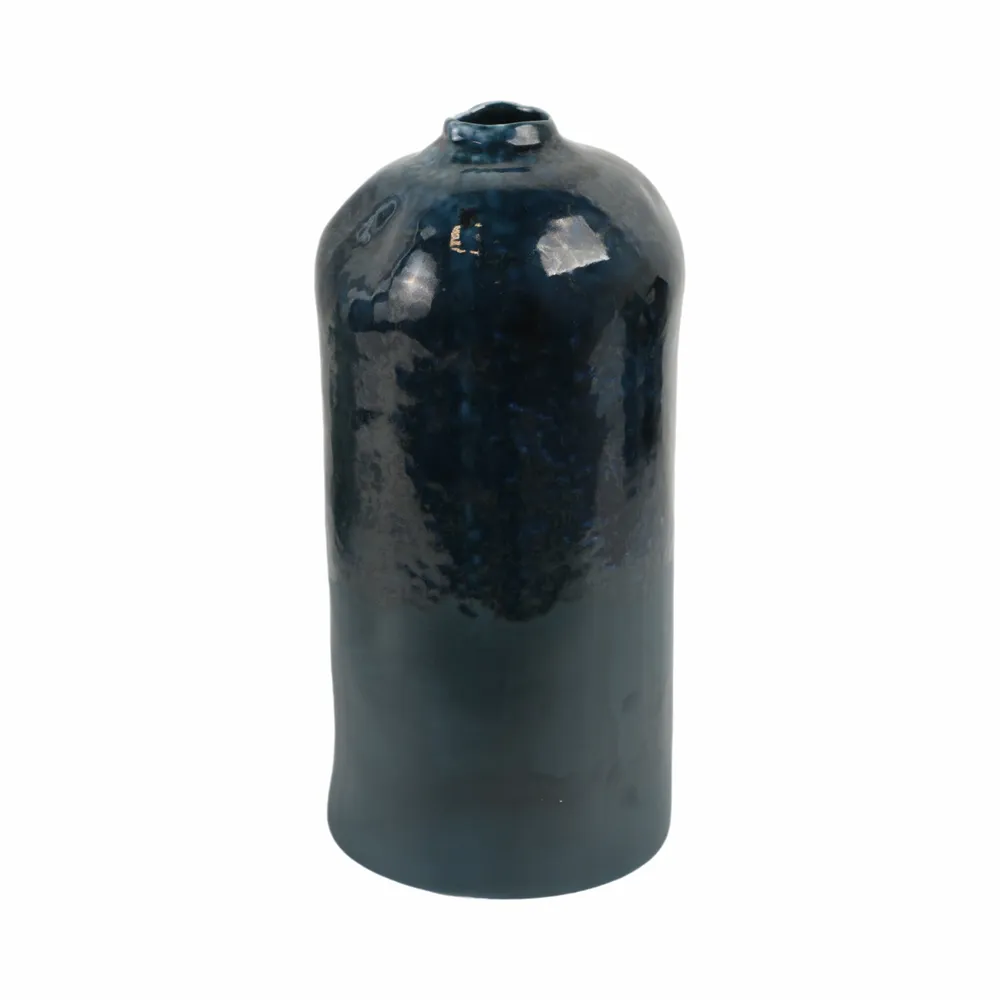 MILLERBEACH BLUE VASE 14 (IN)