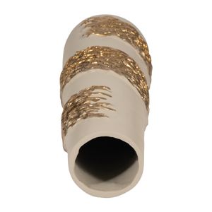 GREERWAY WHITE GLASS VASE 18 (IN) 6