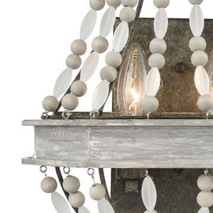Summerton 16'' High 2-Light Sconce - Washed Gray 2