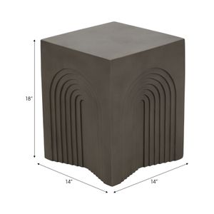 MILTONCROSS GRAY TABLE 18 (IN) 8