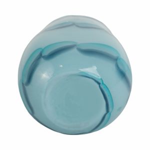 HELENARIDGE BLUE GLASS VASE 9 (IN) 9