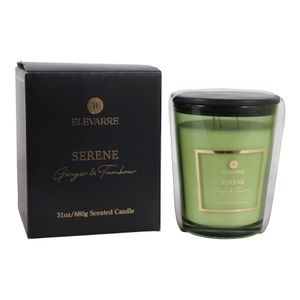 ROWANSTONE SERENE GINGER & TAMBOUR CANDLE 7 (IN) 3